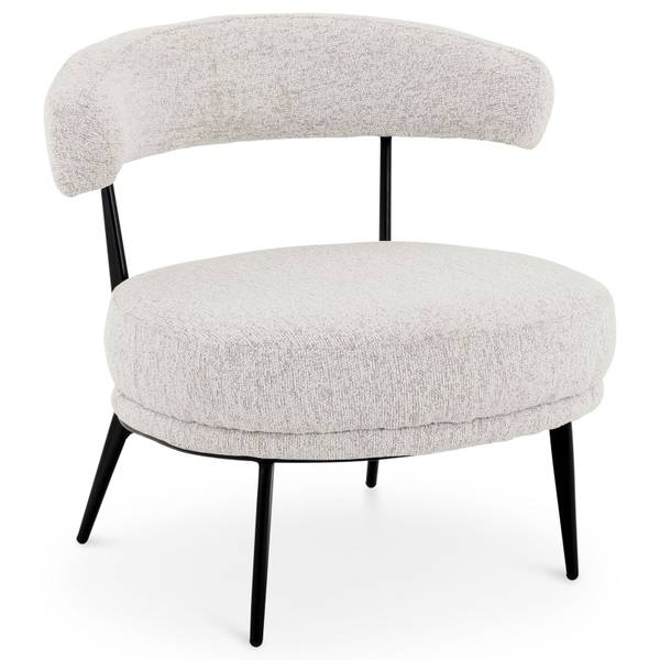 Loungesessel MANAO Beige - Polyester - 62 x 68 x 68 cm
