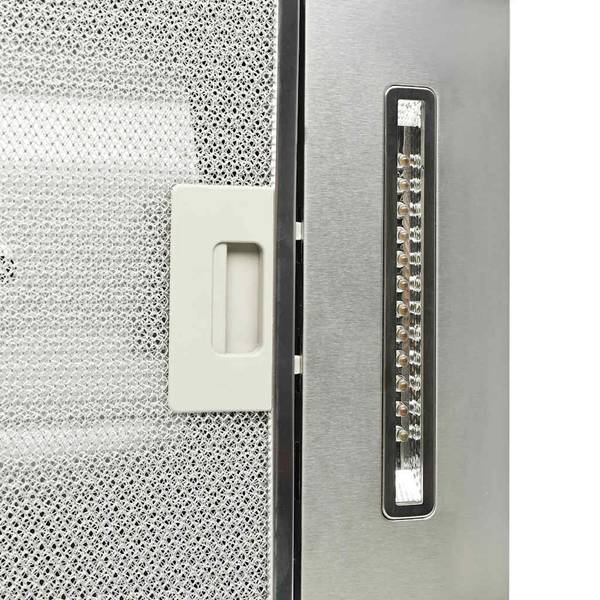 Dunstabzugshaube 50665 Silber - Edelstahl - 90 x 108 x 54 cm