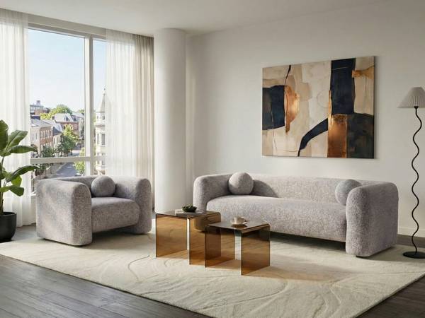 Sitzgruppe LEIREN 2-tlg 3er Set