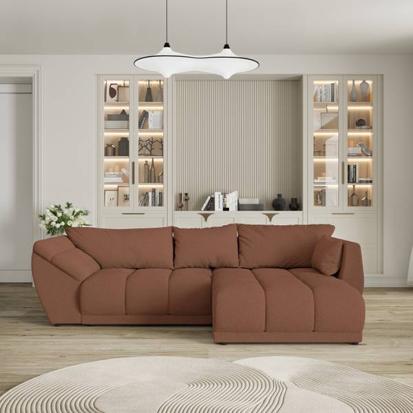 Ecksofa ORENTI Q Kupfer