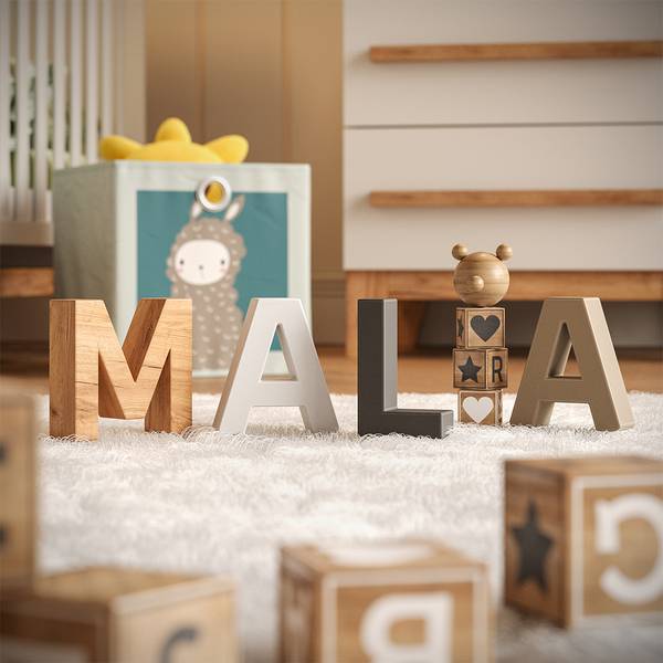 Kommode Malia 58345 Beige - Kaschmir - Asteiche Dekor