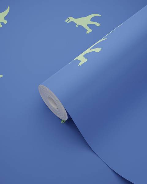 Tapete 131799 Blau - Papier - 50 x 900 x 50 cm