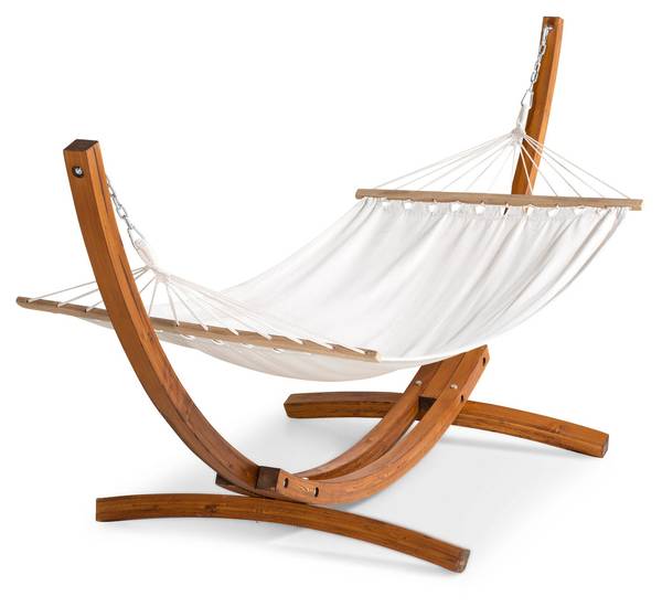 Hamac Hedvig Beige - Textile - 110 x 120 x 315 cm