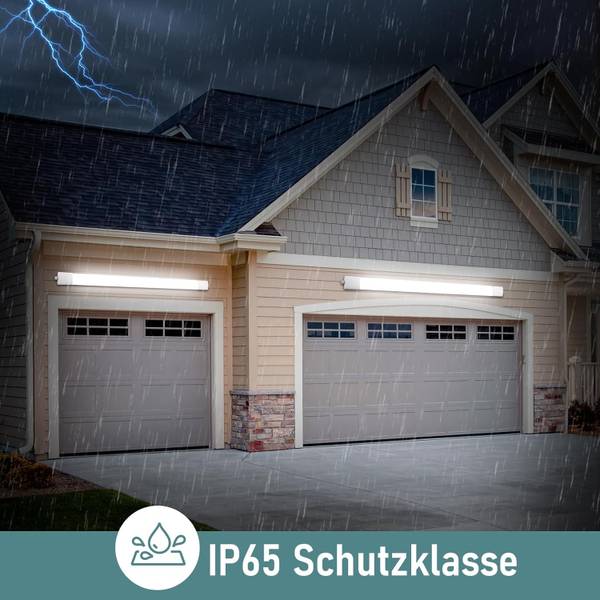 LED Feuchtraumleuchte TR1215-2er-Set Höhe: 8 cm