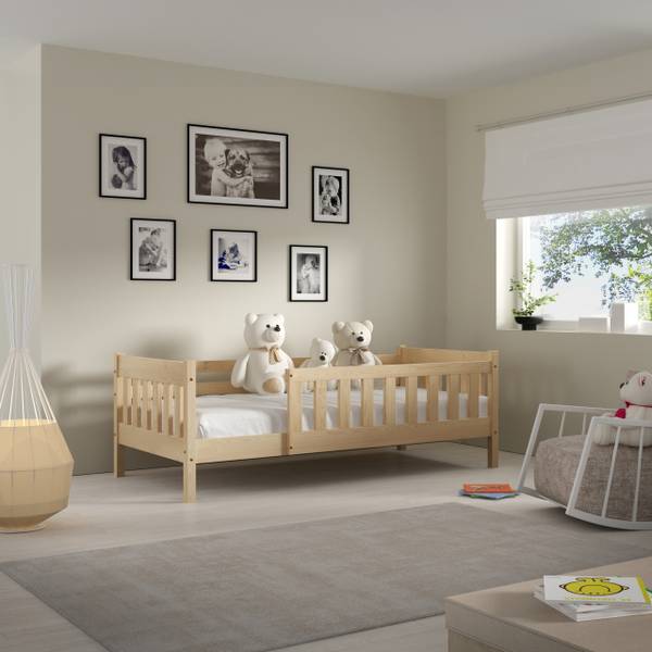 Kinderbett ELSA Kiefer Dekor - Tiefe: 198 cm