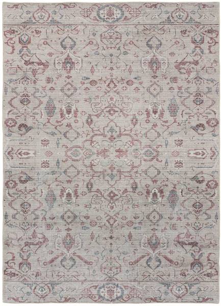 Vintage- Teppich MANDALA Braun - Chenille - Polyester - 120 x 2 x 170 cm