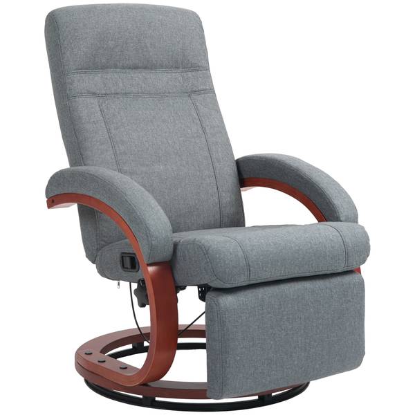 Relaxsessel 839-849V70GY Grau - Textil - 68 x 100 x 86 cm