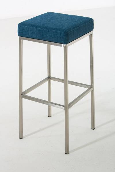 Barkruk Montreal 85 blauw - zilver