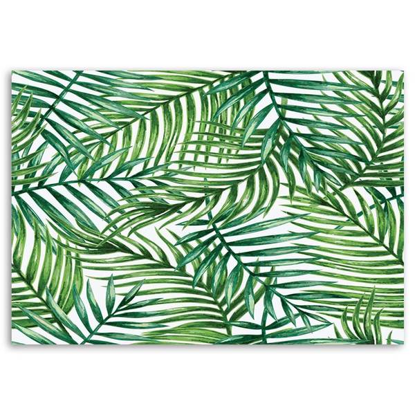 Wandbild pflanzenabstraktion 90 x 60 cm