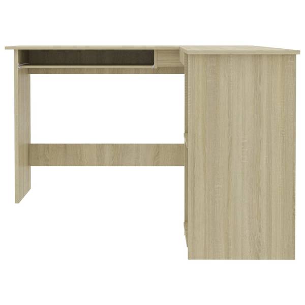 Hoekbureau 3000152 bruin - plaatmateriaal op houtbasis - 140 x 75 x 120 cm