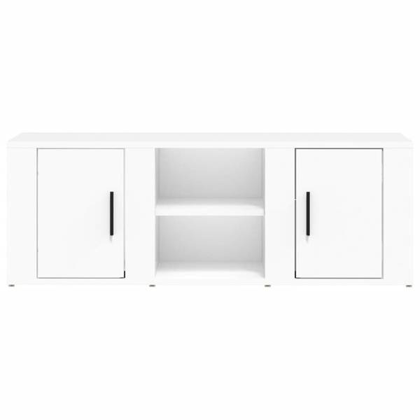 TV-Schrank 3018062 Weiß - Holzwerkstoff - 100 x 35 x 31 cm