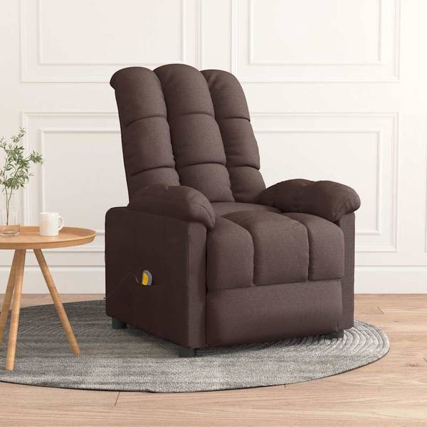 Fauteuil de massage 3003091 289811 Marron - Métal - Textile - 74 x 102 x 99 cm