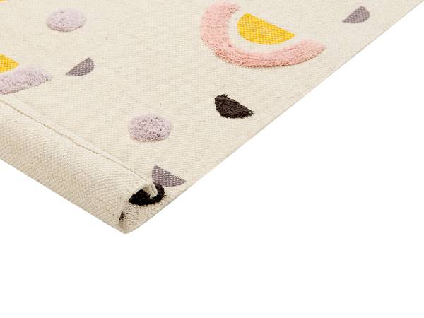 À poil court CURUP Beige - Fibres naturelles - 80 x 1 x 150 cm