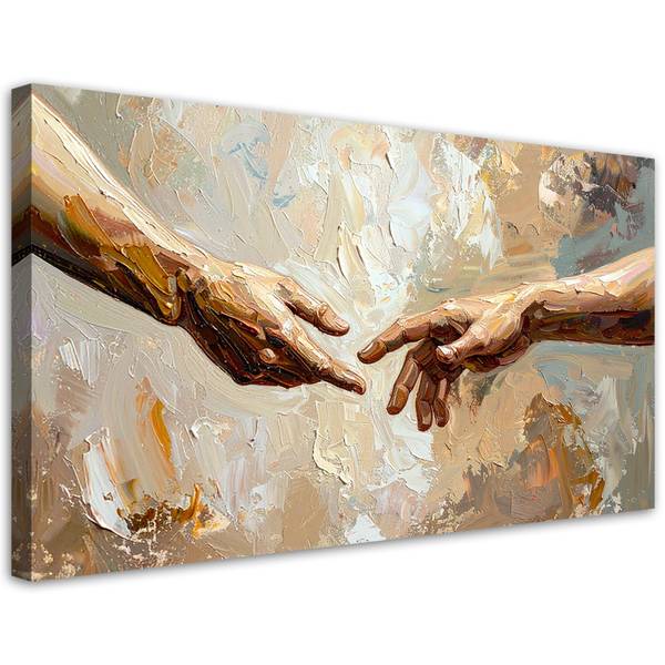 Leinwandbild Menschen 1-Teilig 80 x 40 cm