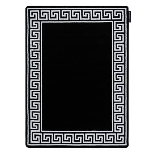 Tapis Hampton Grecos Noir 160 x 220 cm