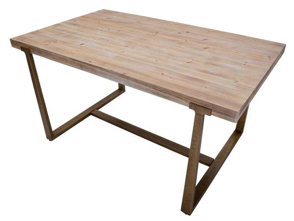 Esstisch Ankara B Braun - Massivholz - 150 x 78 x 90 cm
