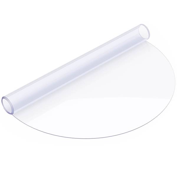 Tischdecke 2mm PVC gerade Schnittkate 85 x 85 cm