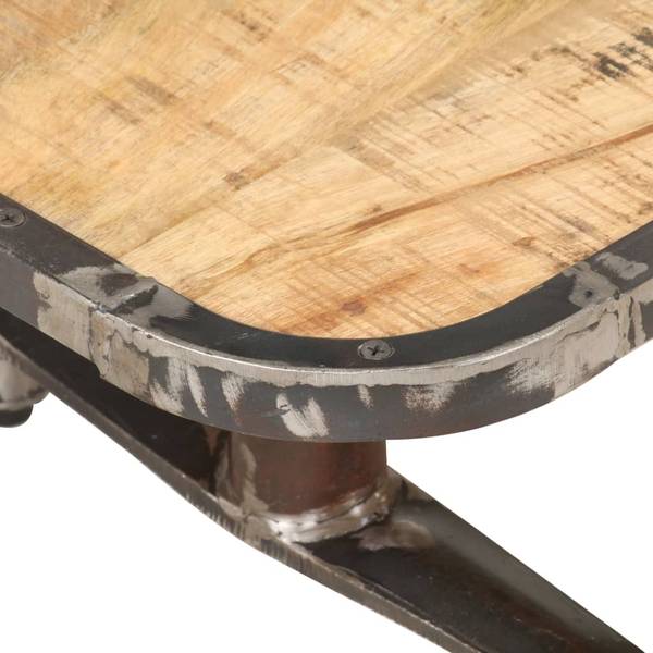 TV-Schrank D809 Braun - Massivholz - 30 x 40 x 160 cm