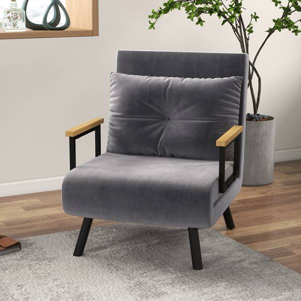 Schlafsofa 839-834V00CG Dunkelgrau