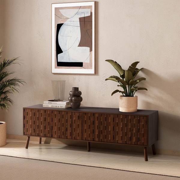 TV-Schrank Canadá Braun - Holzwerkstoff - 160 x 51 x 40 cm