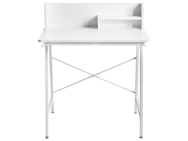 Schreibtisch ALAND Weiß - Holzwerkstoff - 80 x 94 x 62 cm