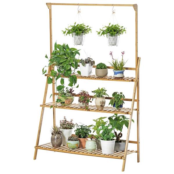 Blumentreppe BambusArt 40 x 96 x 70 cm
