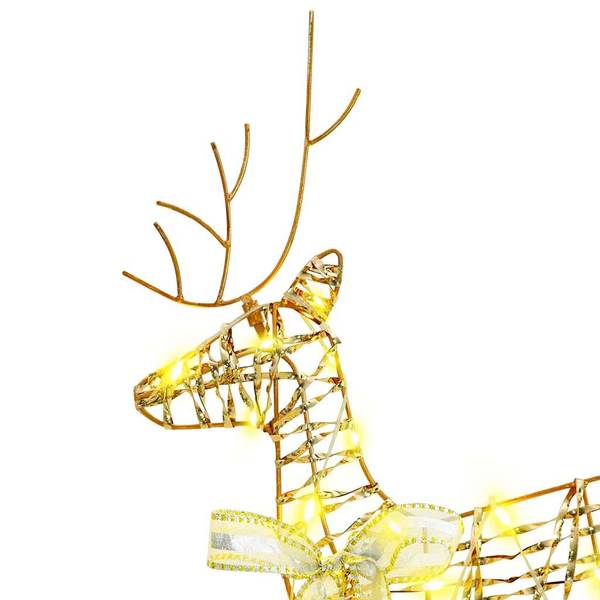 Weihnachtsrentier 4-tlg 3399384 Gold - Anzahl Teile im Set: 4