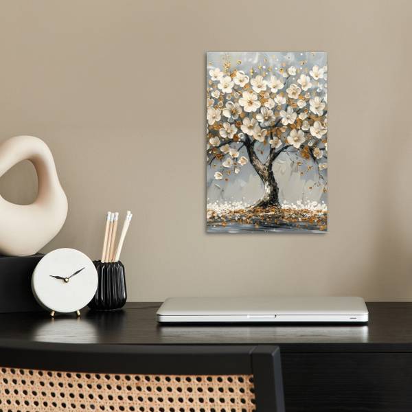 POSTER Baum Blumen 20 x 30 cm