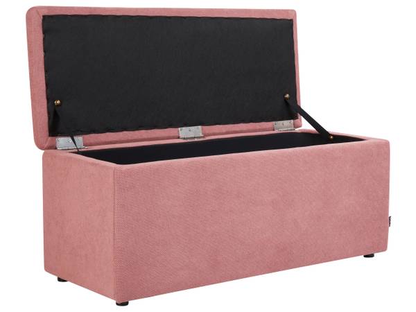 Ottomane OREM Schwarz - Pink