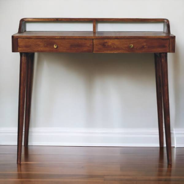 Konsole Elevated Braun - Mango - 100 x 88 x 45 cm
