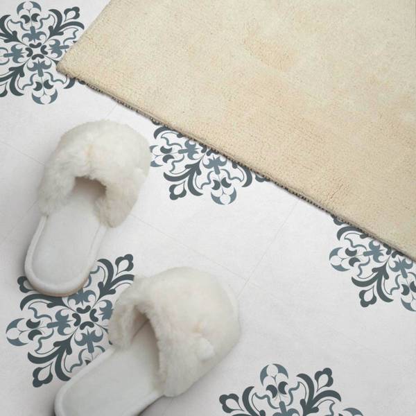 Vinylfliese SymBlumen 20er-Set 20 x 20 cm