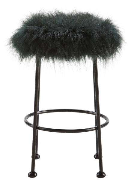 Hocker  LUZIE Grün - Metall - 30 x 50 x 30 cm