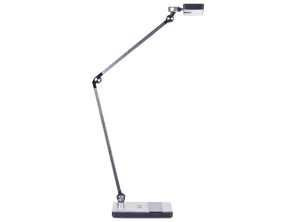Bürolampen LACERTA Silber - Metall - 28 x 73 x 19 cm