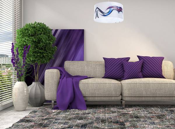 Hängeleuchte Foto Kunststoff - 40 x 20 x 92 cm