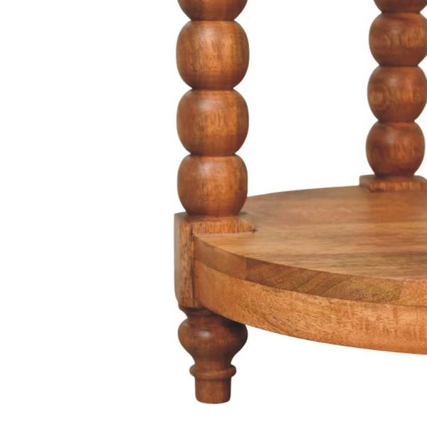 Beistelltisch Barley Braun - Mango - 45 x 55 x 45 cm