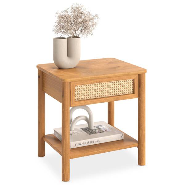 Table de chevet CEFIRA Marron - Chêne