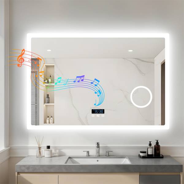 Badspiegel LED Luxtune 100 x 70 cm