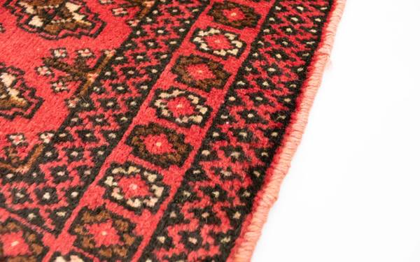 Handgeknüpft Kurzflorteppiche Rot - Wolle - 50 x 1 x 100 cm