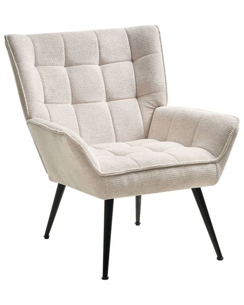 Fauteuil BELLINGMO Beige - Noir