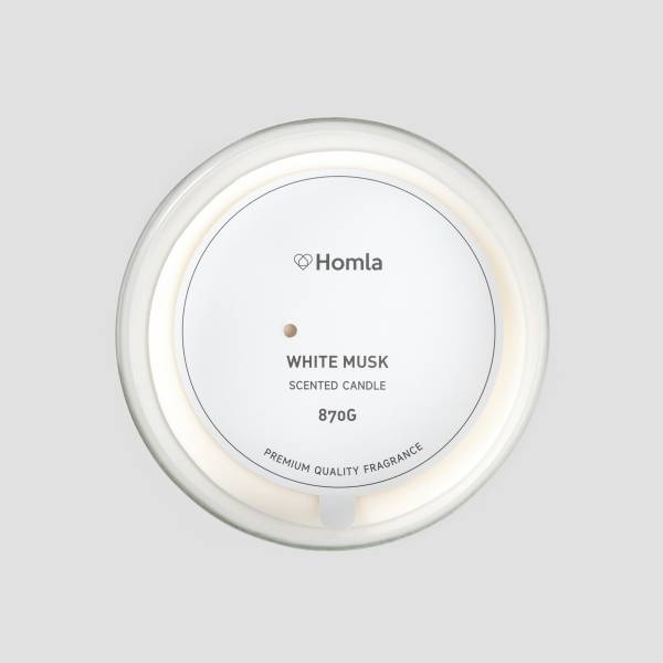 Duftkerze GLOW Weiß