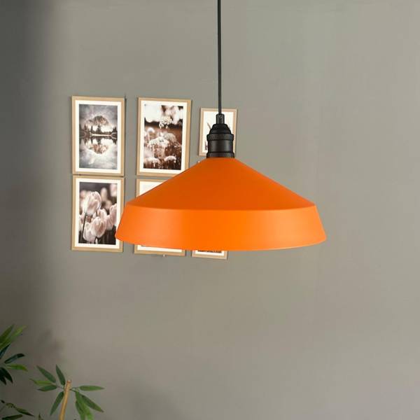 Pendelleuchte LLema Orange - Höhe: 19 cm