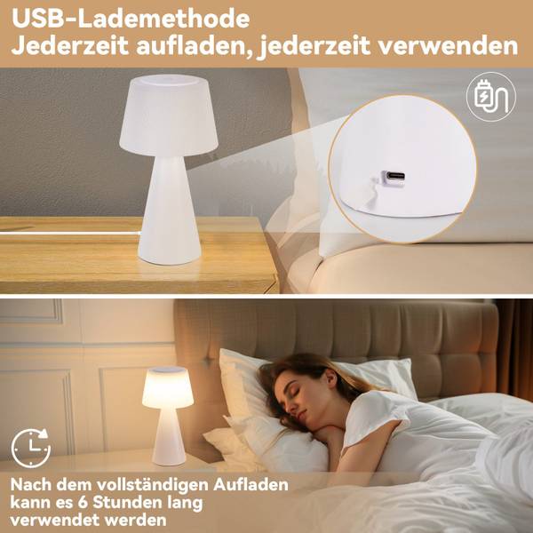 Tischleuchte tbnf Weiß