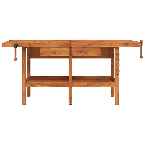 Werkbank 3017475 Braun - Akazie - 62 x 83 x 192 cm