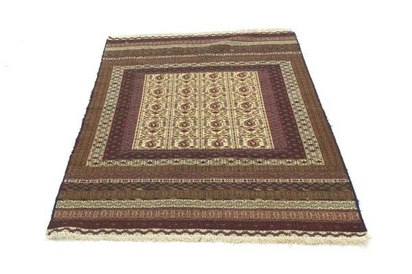 Orientteppich Oriental Beige - Wolle - 123 x 1 x 196 cm