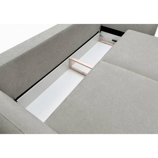 3-Sitzer Sofa ZORDO Grau - Chenille - Polyamid - 238 x 91 x 102 cm