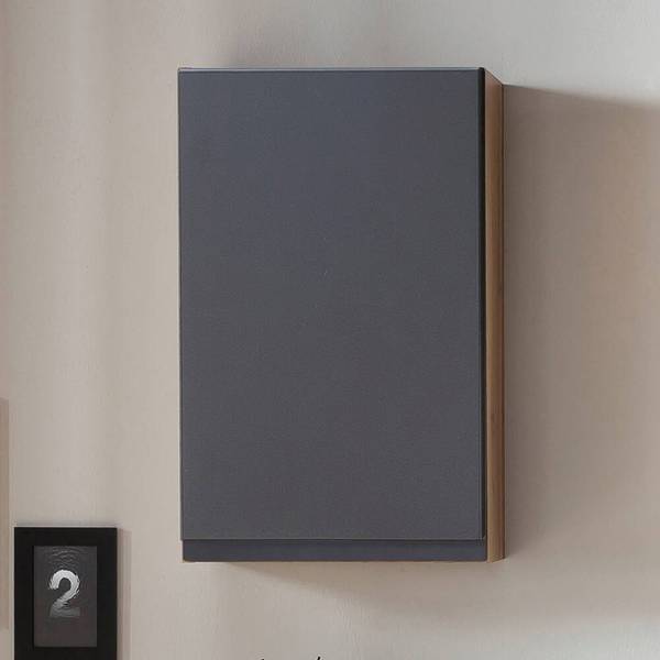 Badmöbel-Set VASTO-03-26 4er-Set Grau - Spiegelglas - 115 x 200 x 35 cm