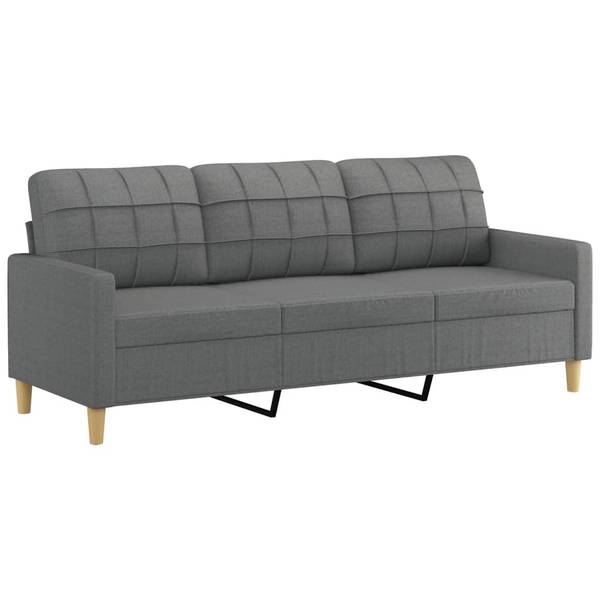 Sofagarnitur 3032139-1 (4-teilig) Dunkelgrau