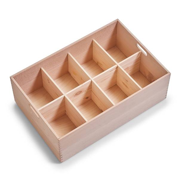 Allzweckkiste, Buche lackiert Braun - Holzwerkstoff - 40 x 21 x 60 cm