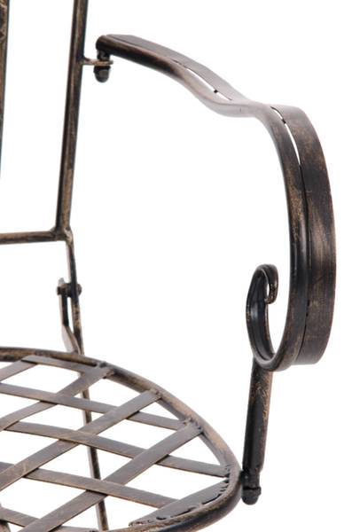 Gartenstuhl Adara 2er Set Bronze