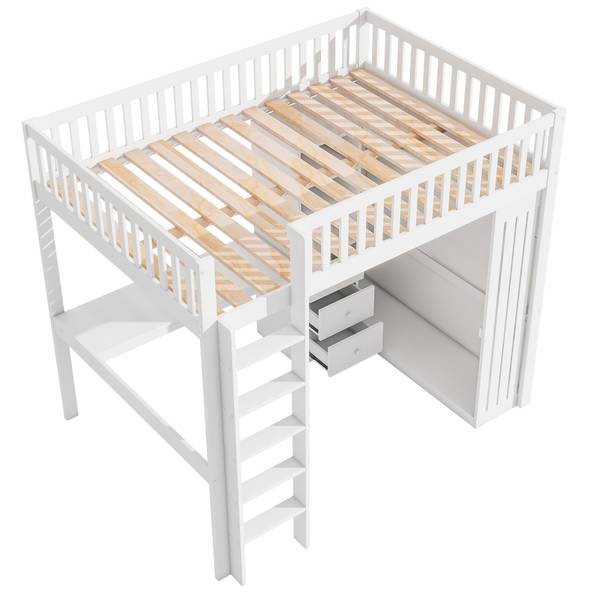 Hochbett WoodyBuchLucy Ⅱ Breite: 145 cm